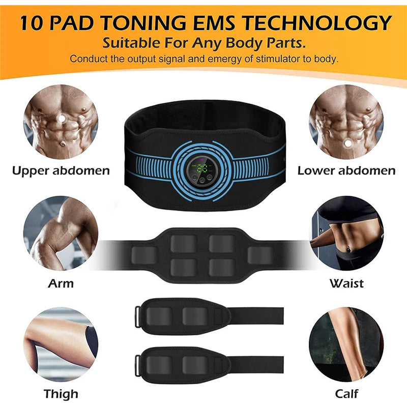 Ceinture de stimulation musculaire EMS