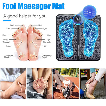 Coussin de massage électrique pour les pieds