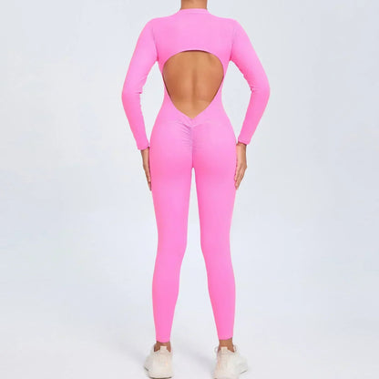 Yoga Zipper Jumpsuit