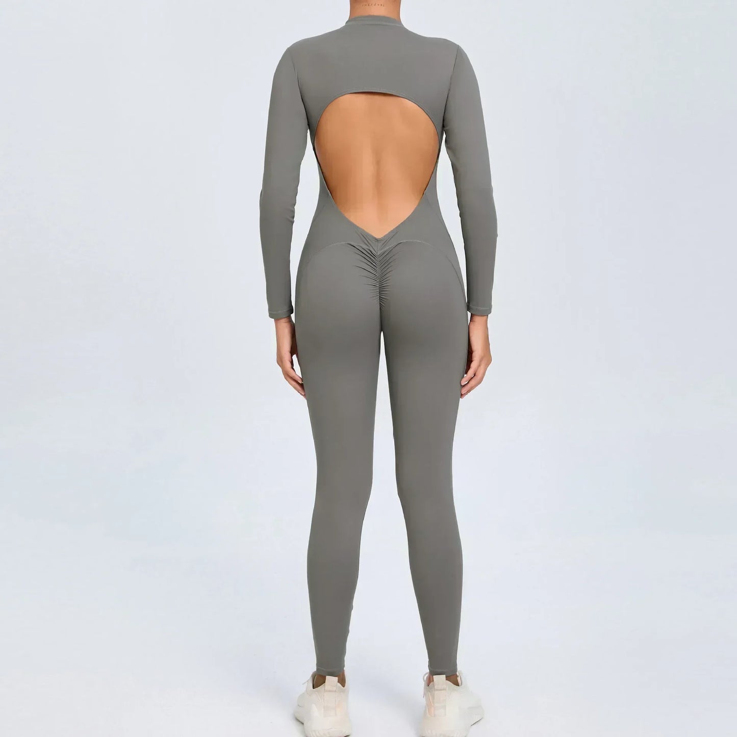 Yoga Zipper Jumpsuit