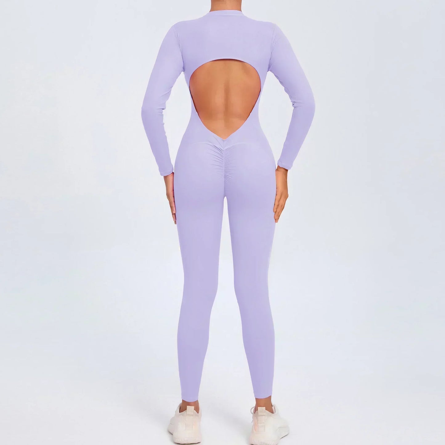 Yoga Zipper Jumpsuit