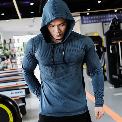 Sweat à capuche de fitness pour hommes