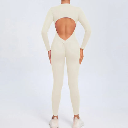 Yoga Zipper Jumpsuit